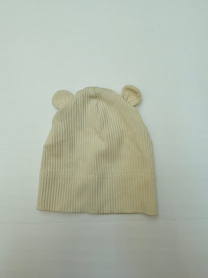 H&M Ribbed Bear Ear Beanie 2-6M