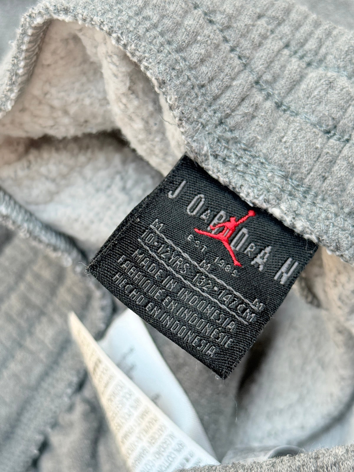 Jordan Gray Cargo Jogger Sweatpants Size M (10-12)