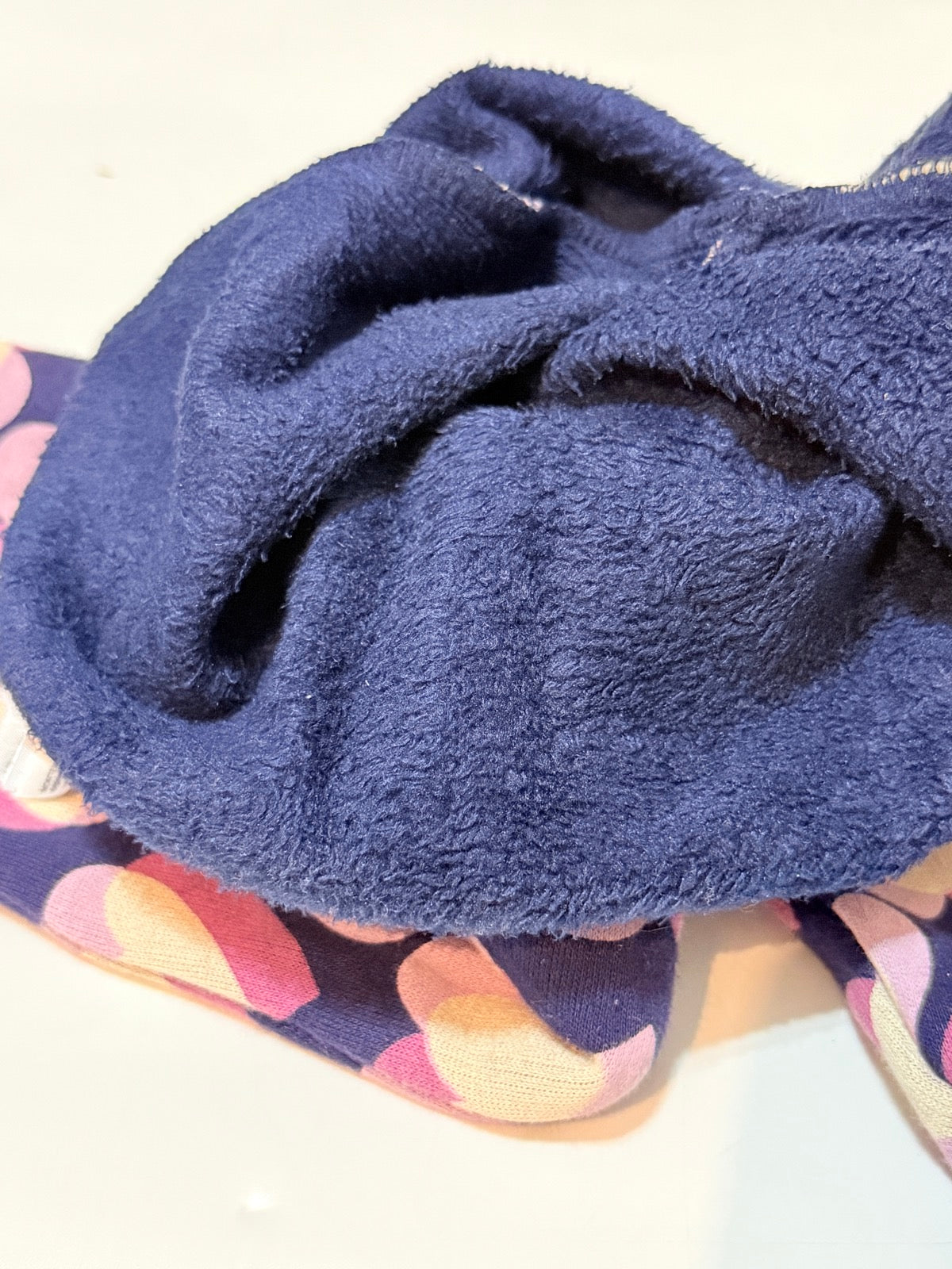 Gap Heart Print Fleece-Lined Leggings 3T