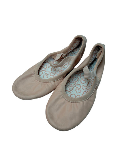 Bloch Pink Leather Ballet Shoes Size 3.5C
