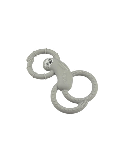 Dr. Brown's Sloth Silicone Teether Gray