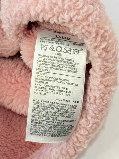 Old Navy Pink Sherpa Vest 12-18M