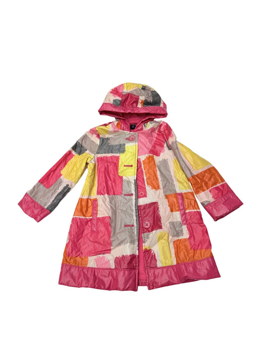 Baby Gap Colorblock Print Hooded Raincoat 5