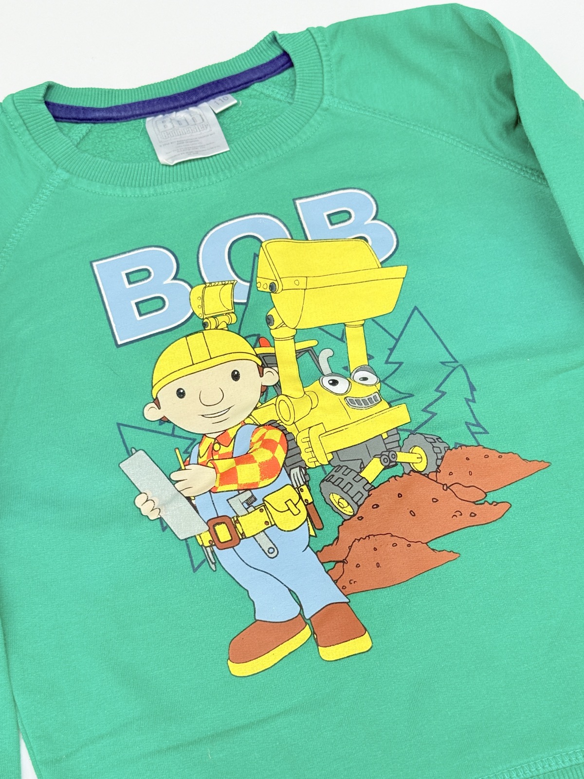 Bob the Builder Green Graphic Sweatshirt 4-5Y
