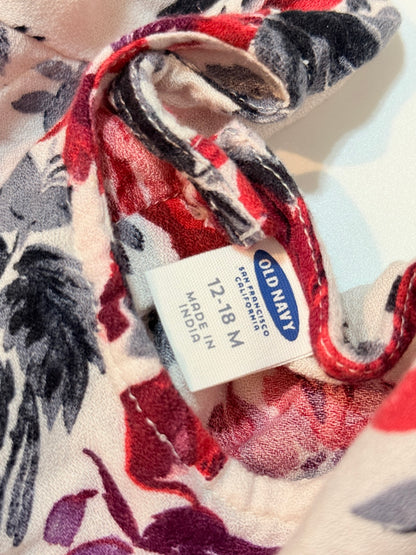 Old Navy Floral Dress 12-18M