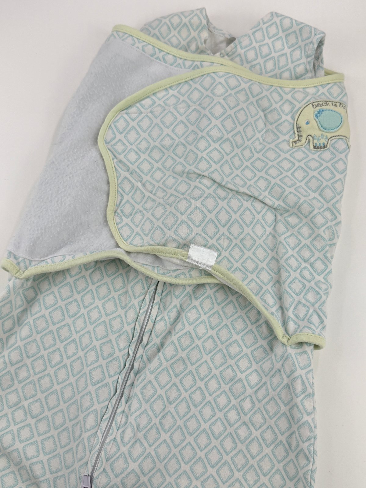 Halo SleepSack Swaddle Teal Diamond Sleep Sack NB