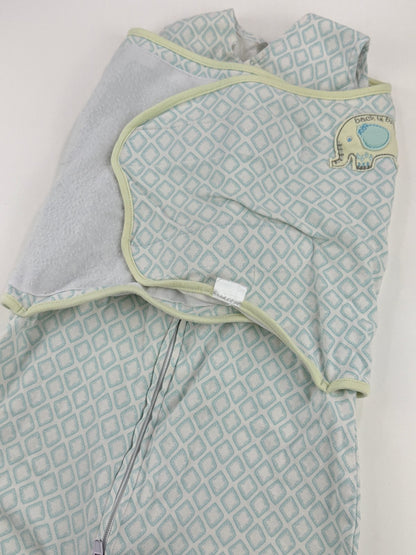 Halo SleepSack Swaddle Teal Diamond Sleep Sack NB
