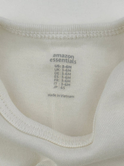 Amazon Essentials White Bodysuit 3-6M