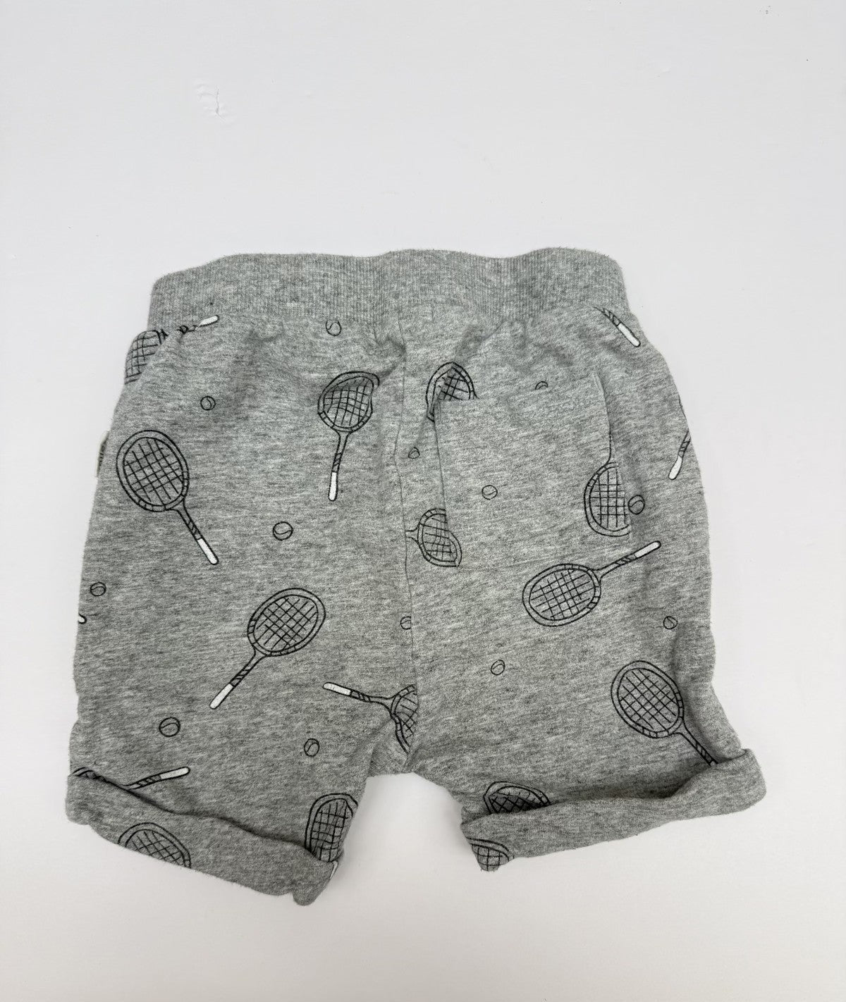 Miles Tennis Racket Print Shorts 24M