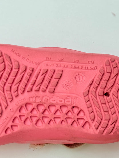 Nabaiji Pink Sandals Kids Size 3.5-4.5