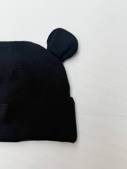 Black Bear Ears Beanie Hat