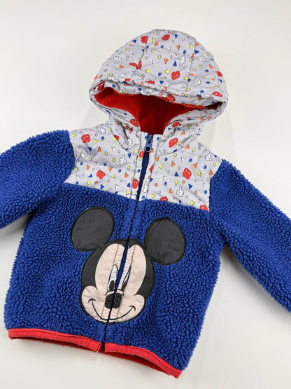 Disney Baby Mickey Mouse Sherpa Jacket 6-12M