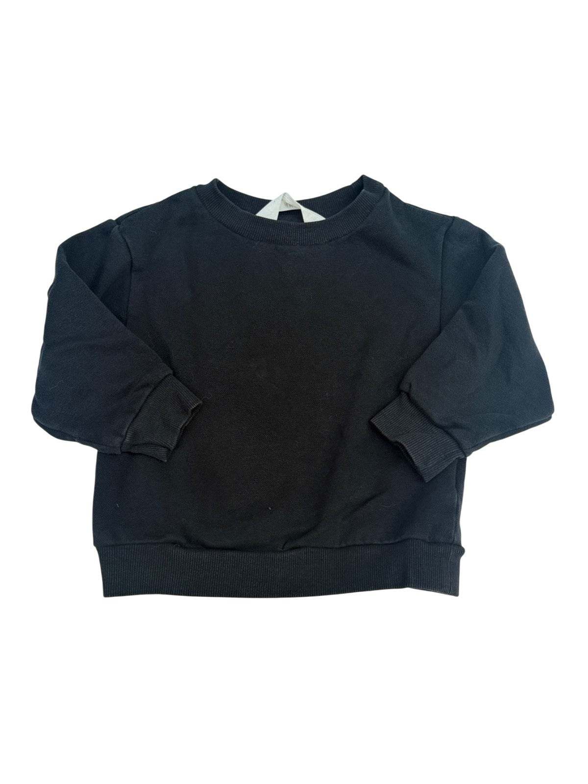 H&M Black Crewneck Sweatshirt Size 2T