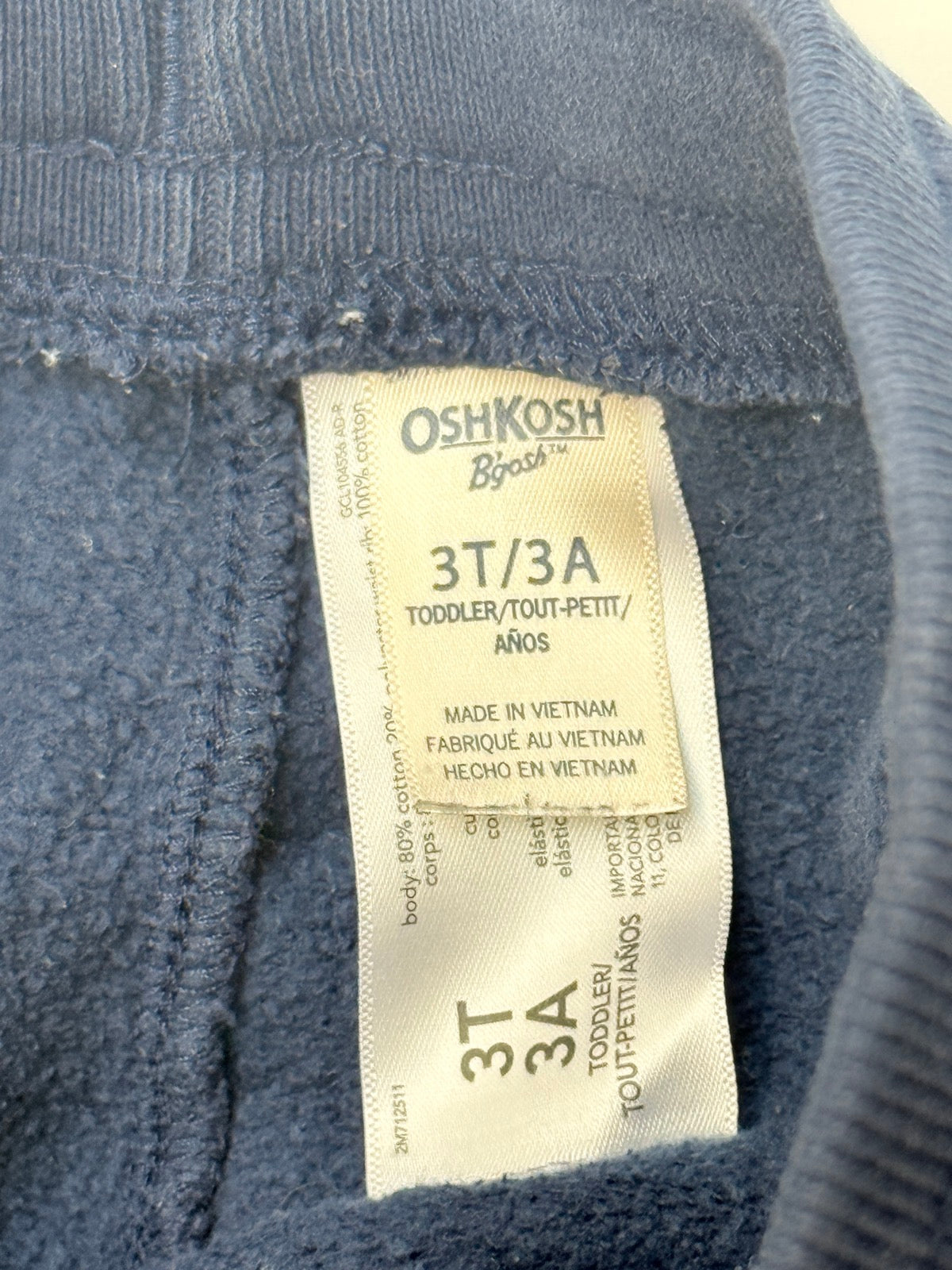 OshKosh B'gosh Navy Fleece Joggers 3T