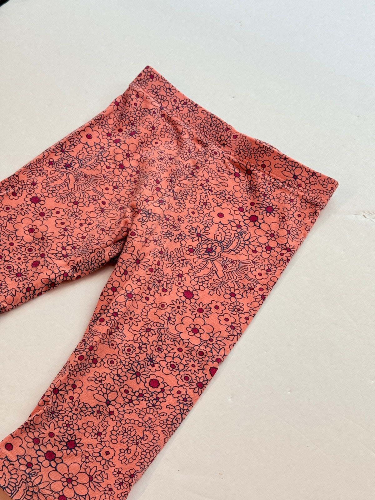Joe Fresh Floral Pink Leggings 3T
