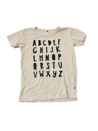 Little & Lively Alphabet T-Shirt Size 3 4