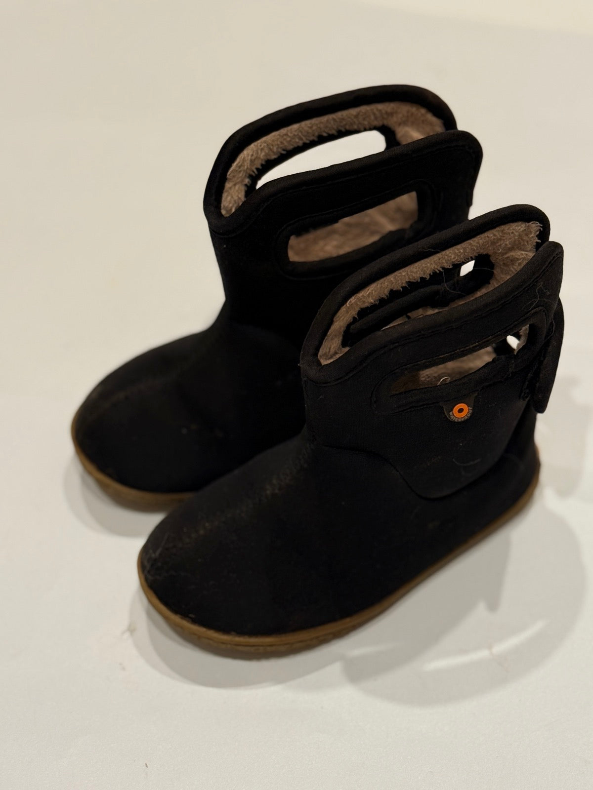 Bogs Baby Bogs Black Toddler Winter Boot US8