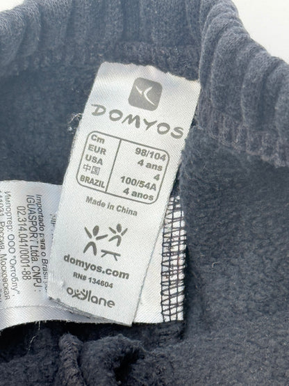 Domyos Navy Fleece Joggers Size 4T