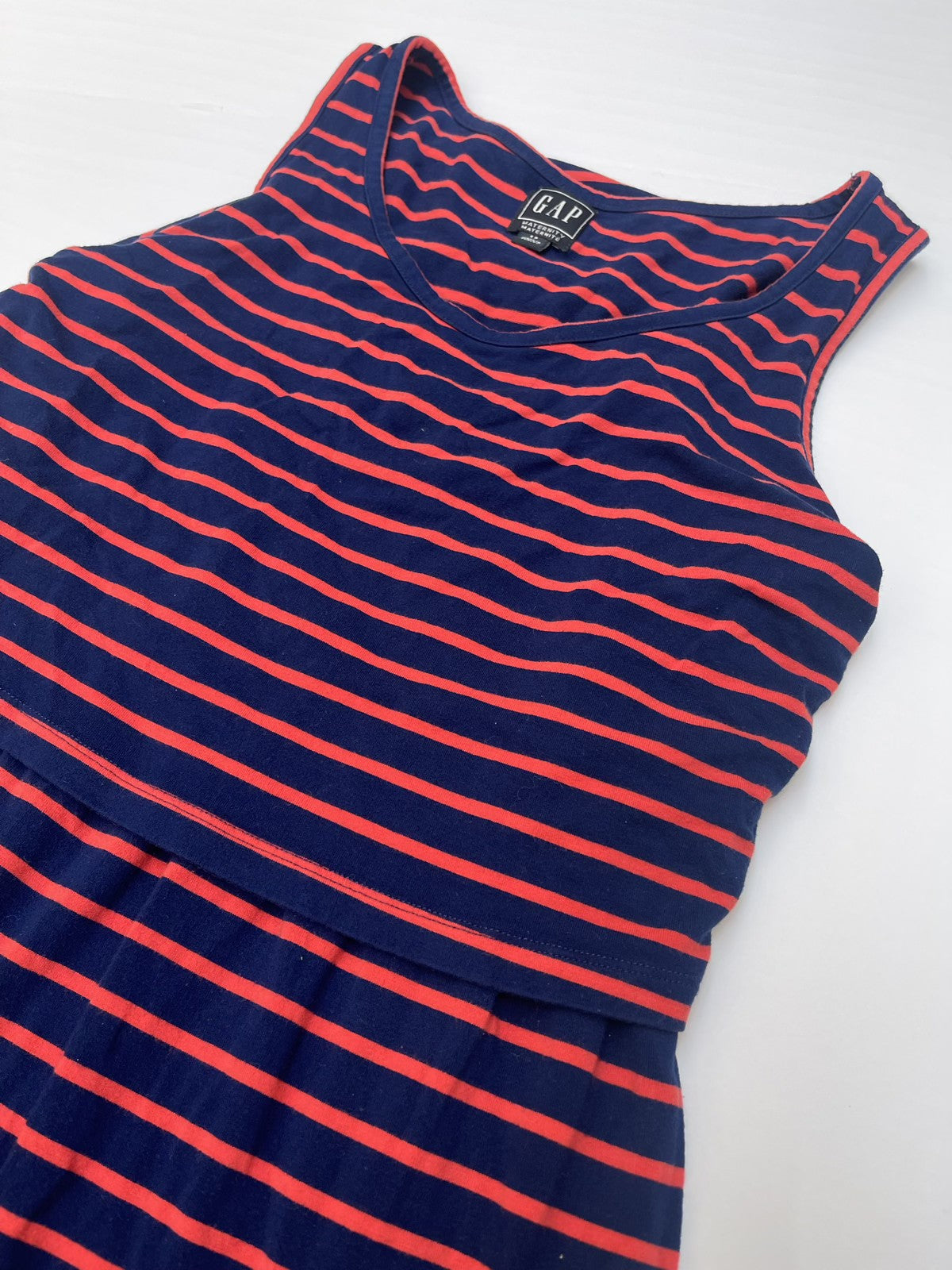 Gap Maternity Striped Tank Dress Size S
