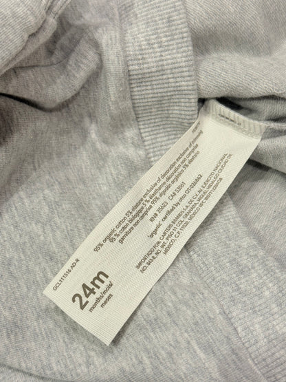 Little Planet by Carter's Gray Tracksuit Set 24M