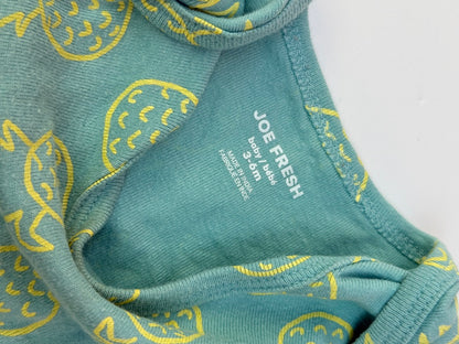 Joe Fresh Pineapple Onesie 3-6m
