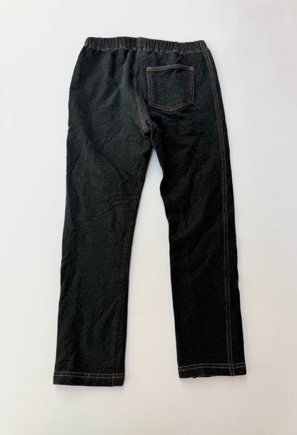 Uniqlo Baby Black Denim Leggings Size 110