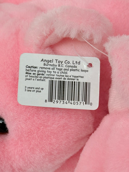 NWT - Angel Toy Pink Pig Plush Slippers 3Y+