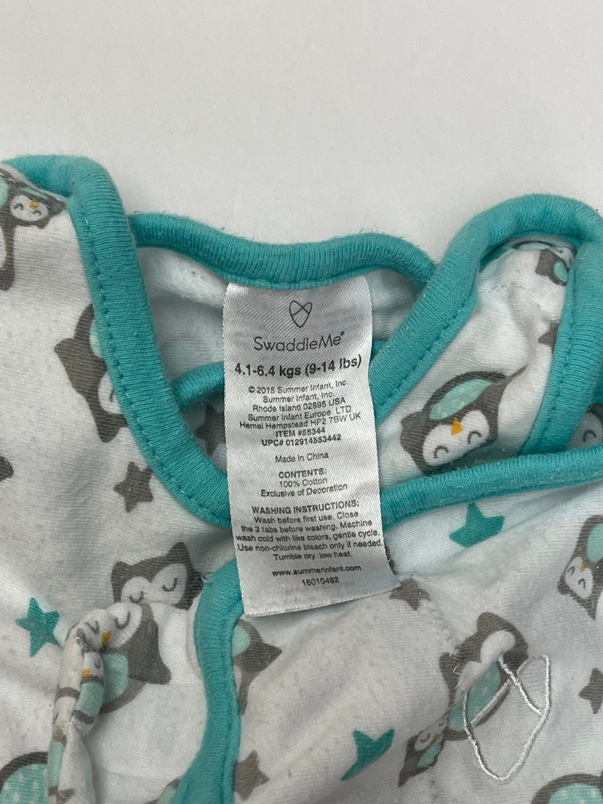 SwaddleMe Owl Print Swaddle Sleep Sack 9-14