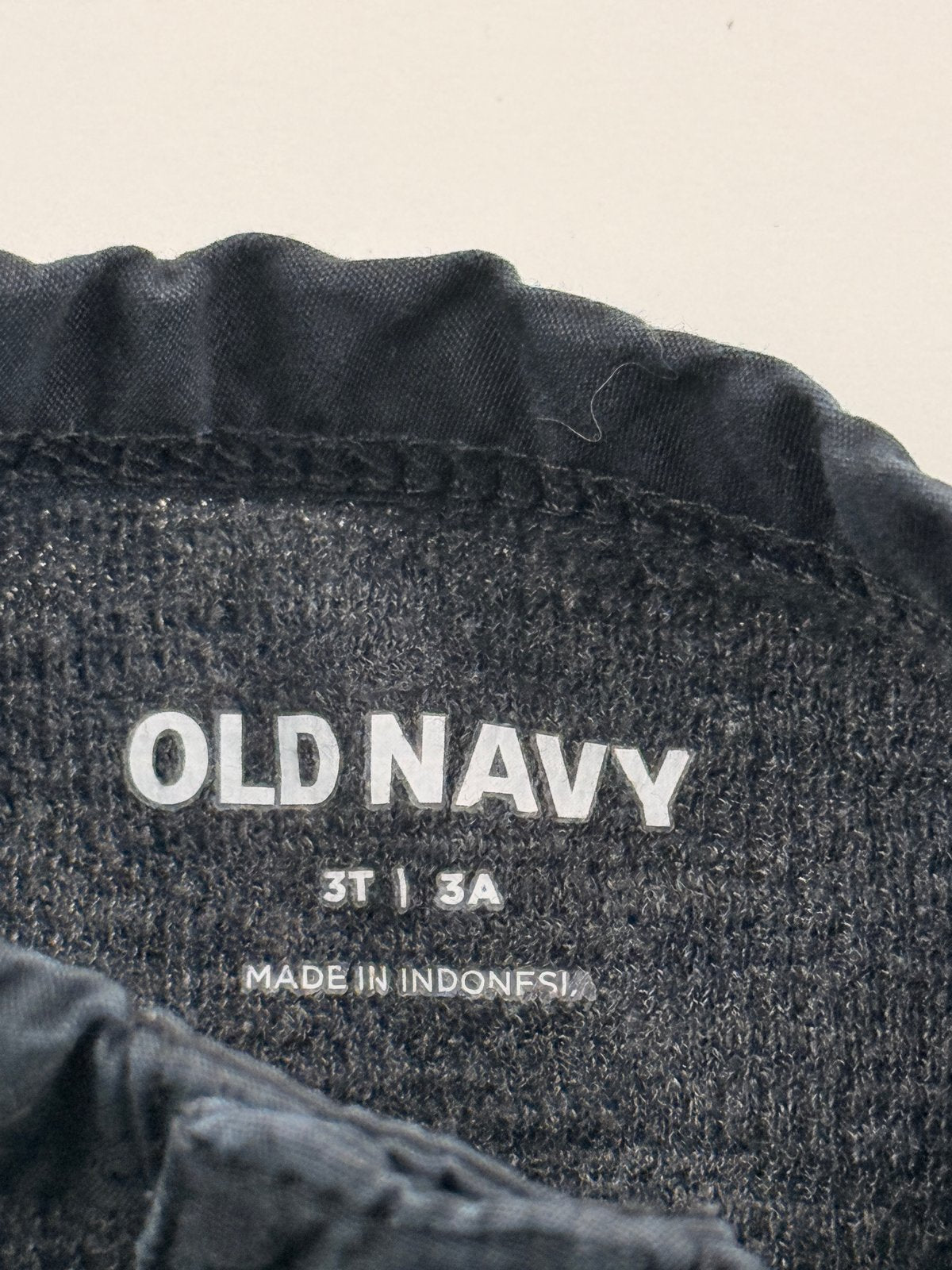 Old Navy Charcoal Henley Long Sleeve Shirt 3T