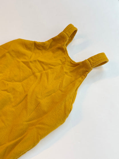 Sloane West Mustard Romper 3-6m