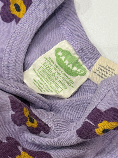 Parade Floral Zip Sleeper 0-3M
