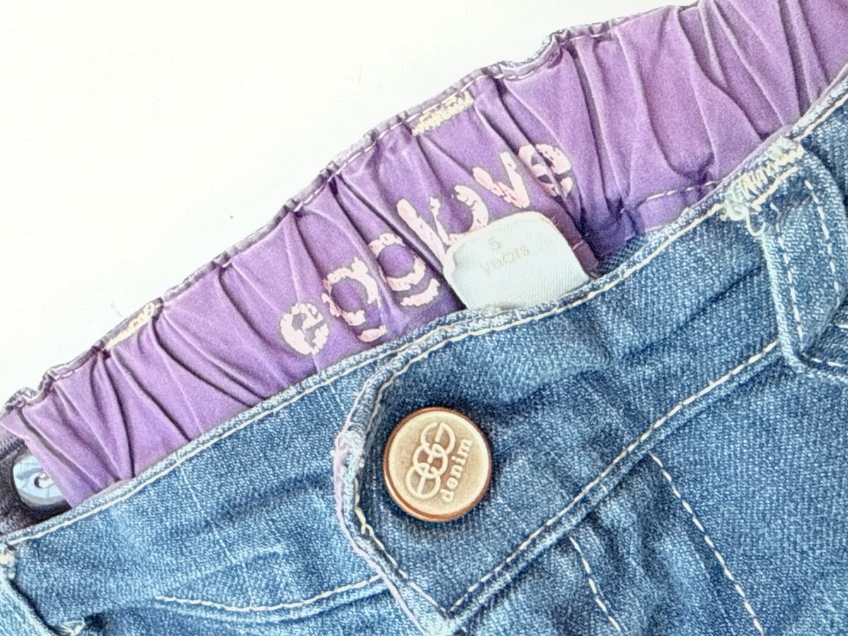Eggbaby Denim Girls Flare Jeans 5yr