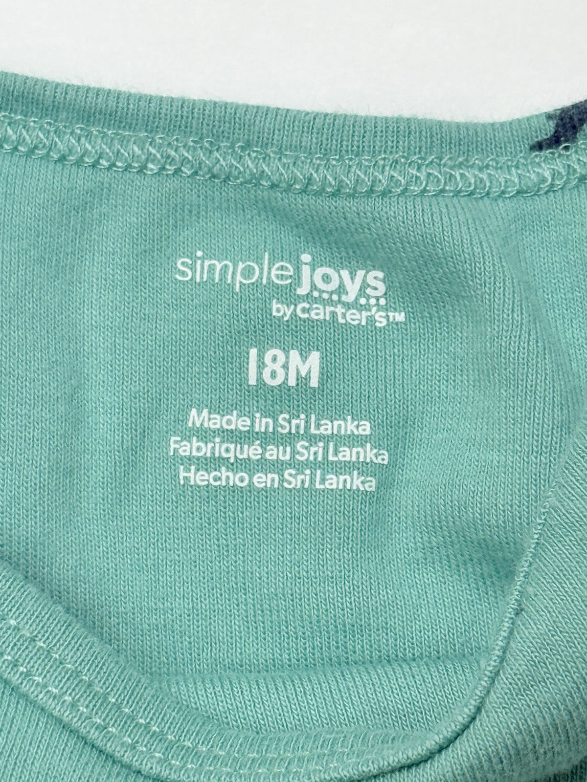 Simple Joys by Carter's Dinosaur Bodysuit 18M