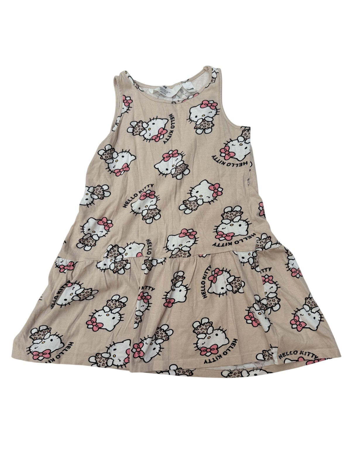 H&M Hello Kitty Print Tank Dress Size 6-8Y