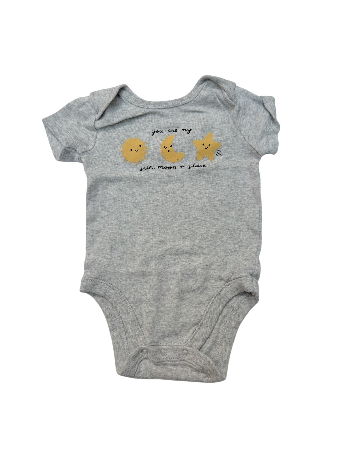 Old Navy Sun Moon Stars Bodysuit 6-12M
