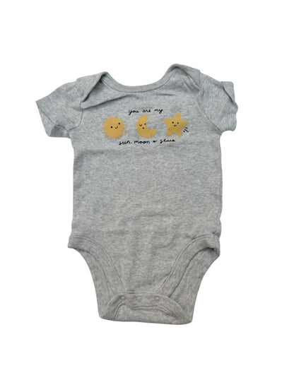 Old Navy Sun Moon Stars Bodysuit 6-12M