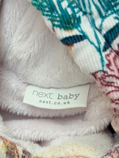 Next Baby Floral Snowsuit 9-12 Months
