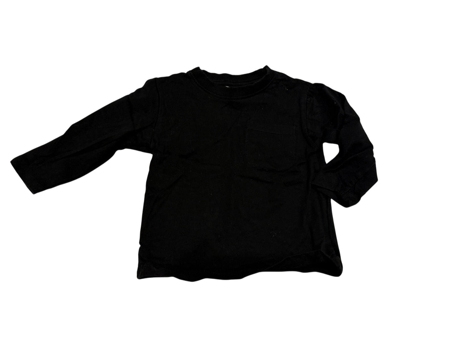 Zara Black Long Sleeve T-Shirt 9-12m