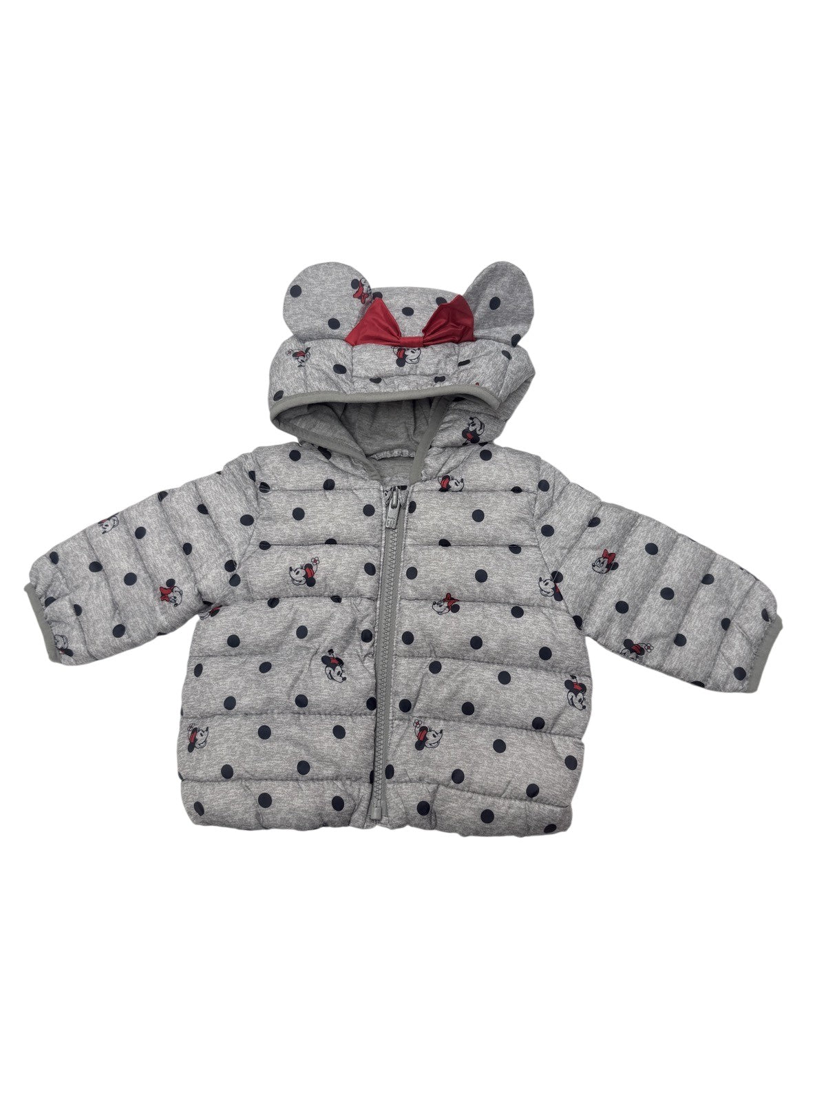 Baby Gap Disney Minnie Mouse Puffer Jacket 0-6M