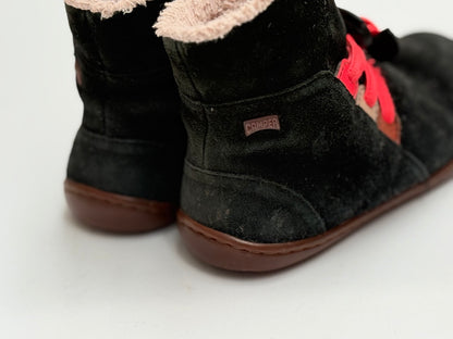 Camper Peu Cami Suede Ankle Boots Size 32 US1