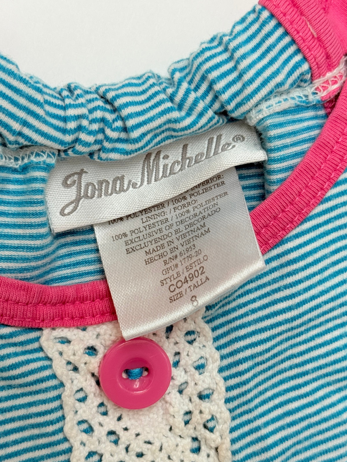 Jona Michelle Paisley Patchwork Dress Size 8