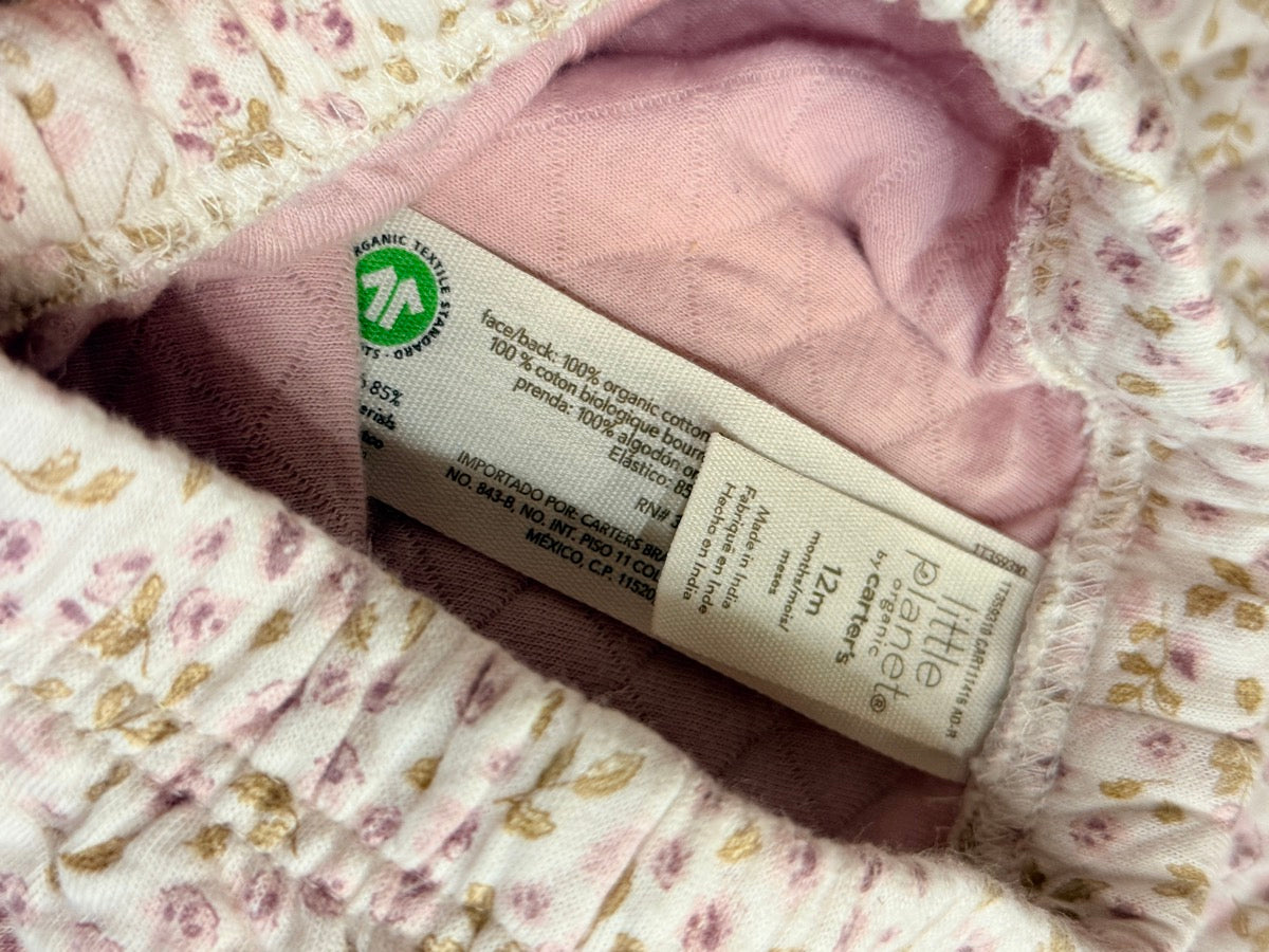 Little Planet Carter's Quilted Set 12m