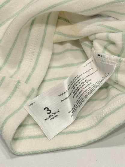 Carter's Haut à manches longues rayé avec motif navet 3 mois