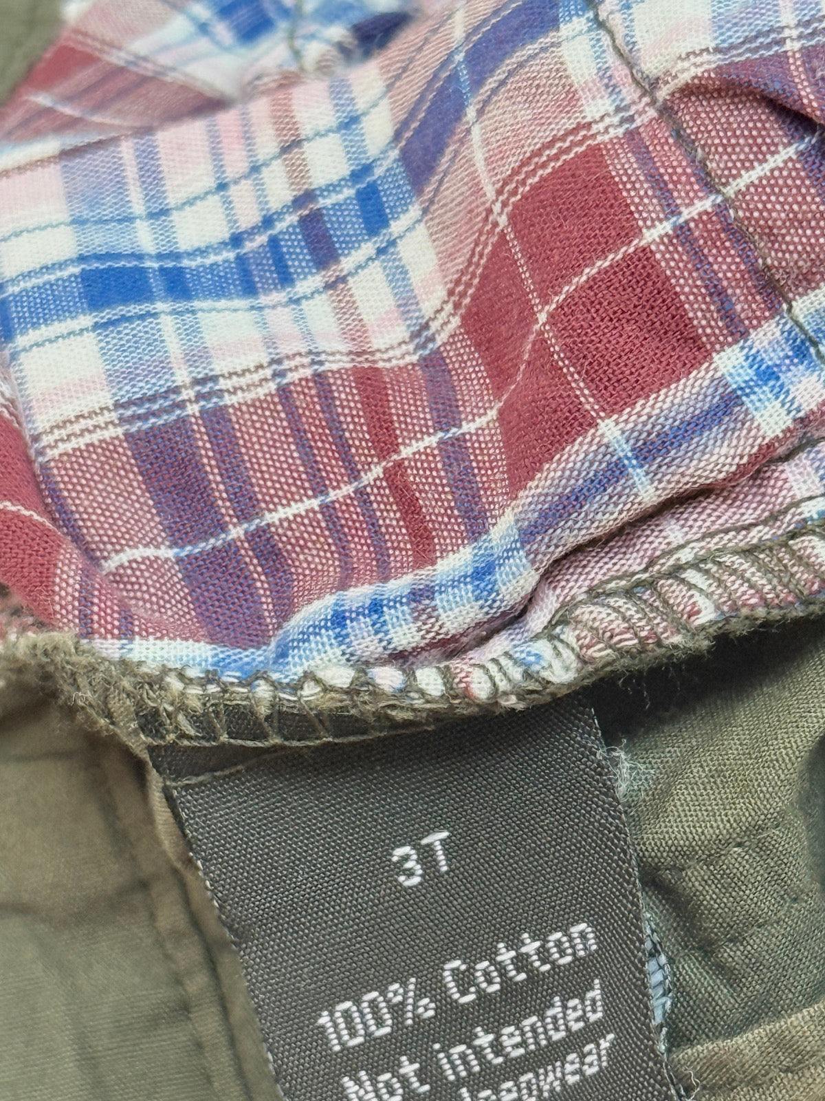 Knuckleheads Olive Green Shorts 3T