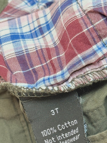Knuckleheads Olive Green Shorts 3T