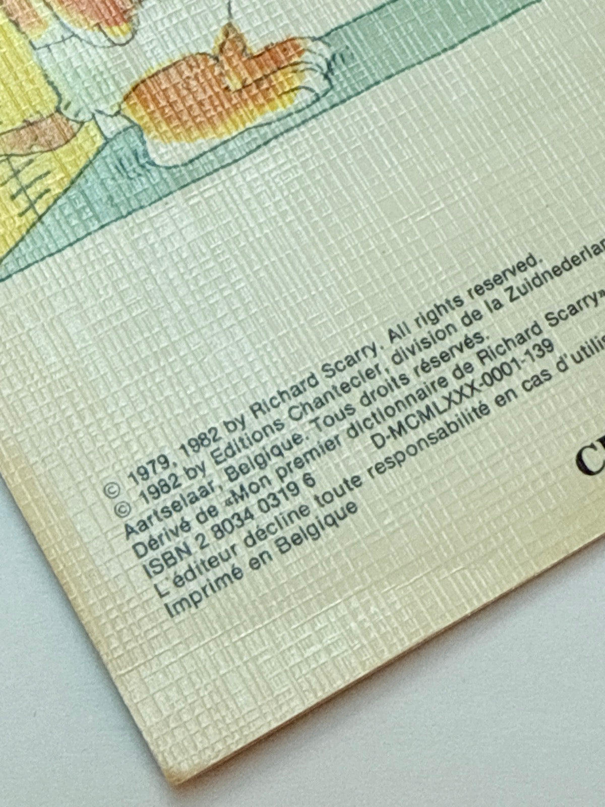 Vintage 1982 - Richard Scarry Grand et Petit