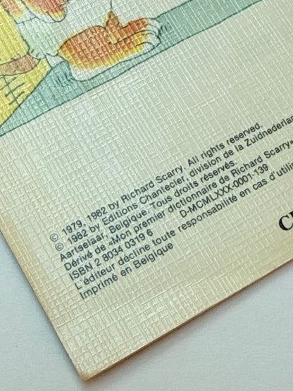 Vintage 1982 - Richard Scarry Grand et Petit