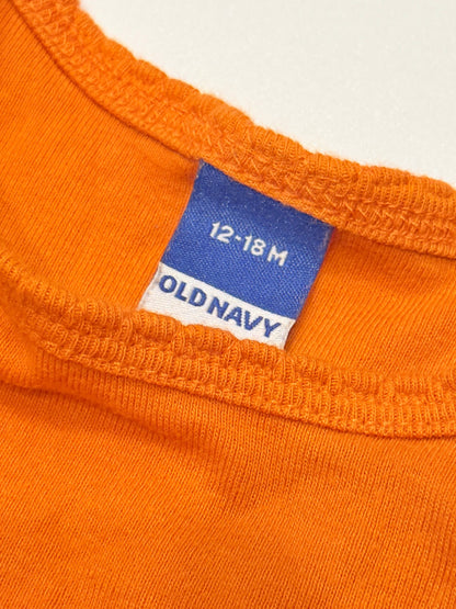 Old Navy Pumpkin Tutu Bodysuit 12-18M