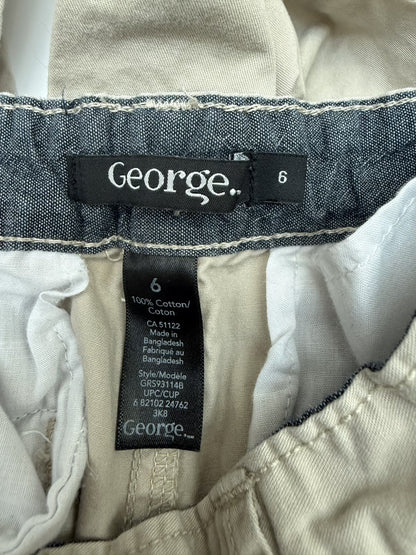 George Khaki Jogger Pants Size 6