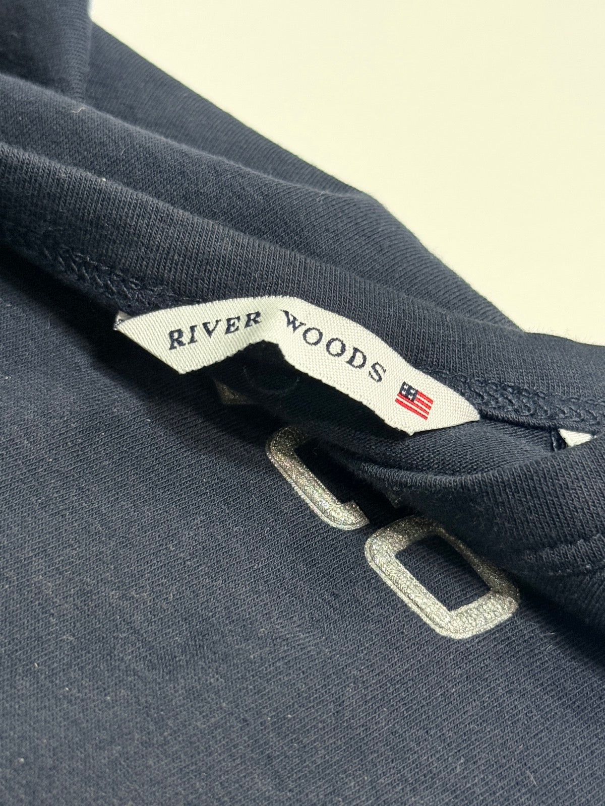 River Woods Navy RWCO T-Shirt Size 4